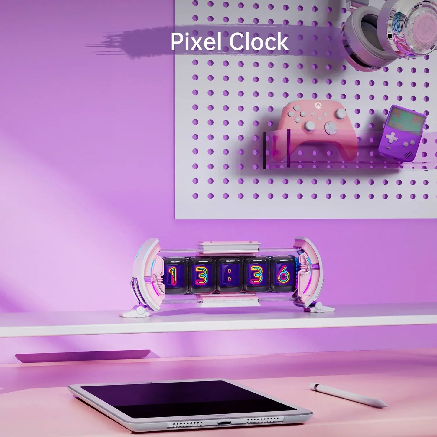 Divoom Gaming Clock™ – Pixel Display Bluetooth Speaker | Paseso