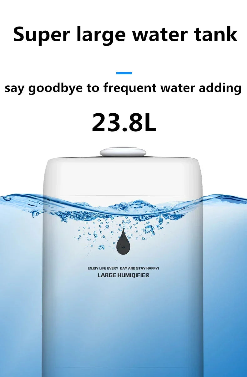 Gentle Mist Home Humidifier – Silent Ultrasonic Air Diffuser