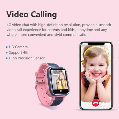 Kids’ Smart GPS Watch™ – Real-Time Location & Safety Tracker | Paseso