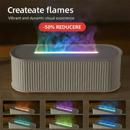 LuxFlame™ by Paseso – Difuzor de aromă cu efect de flacără reală