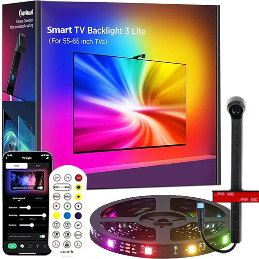 Vivid Screen Sync Lights™ – Smart LED Light Bars with Real-Time Color Sync | Paseso