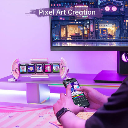 Divoom Gaming Clock™ – Pixel Display Bluetooth Speaker | Paseso