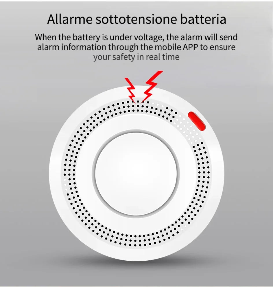 Smart Home Smoke Watcher™ – Real-Time Fire & Smoke Alert Sensor | Paseso