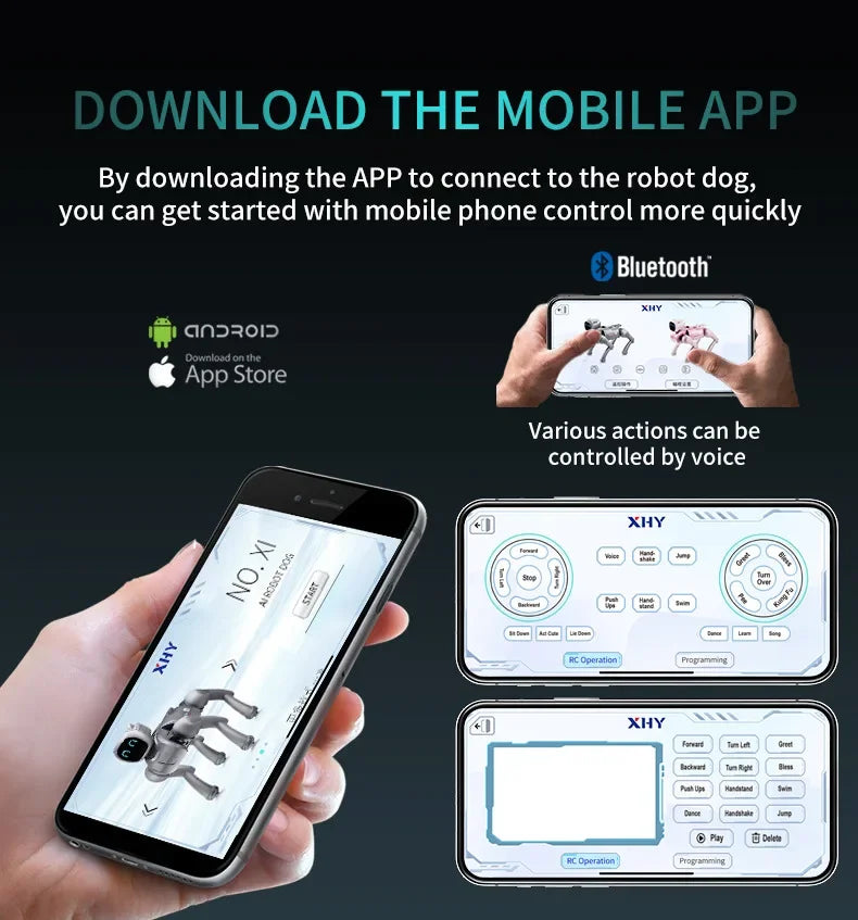 RobotDog Paseso – Interactive AI Pet Toy with Voice & Motion Control | Paseso