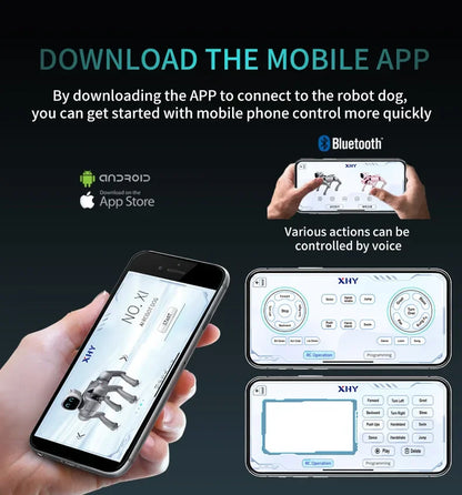 RobotDog Paseso – Interactive AI Pet Toy with Voice & Motion Control | Paseso