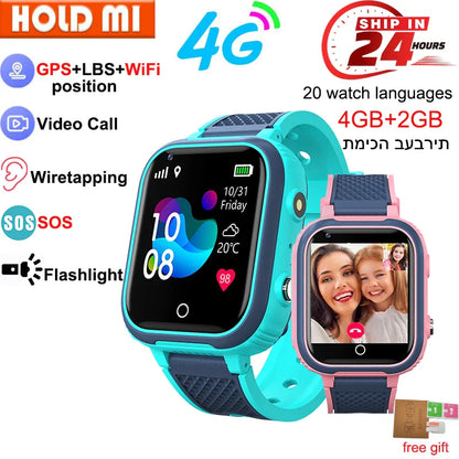 Kids’ Smart GPS Watch™ – Real-Time Location & Safety Tracker | Paseso