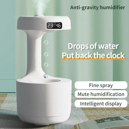 Magic Anti-Gravity Humidifier | LED Air Diffuser & Modern Decor