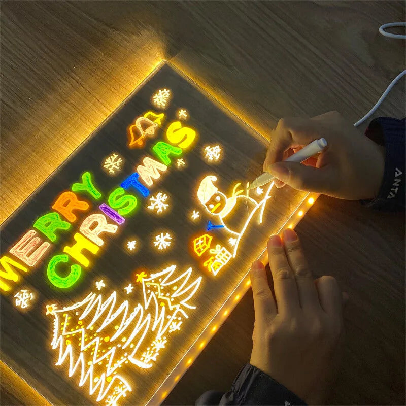 Glow and Draw Fun Board