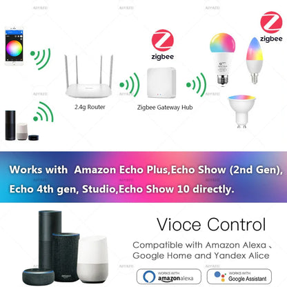 Smart Voice-Controlled Lighting™ – Alexa & Google Compatible Lights | Paseso