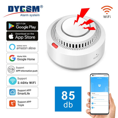 Smart Home Smoke Watcher™ – Real-Time Fire & Smoke Alert Sensor | Paseso
