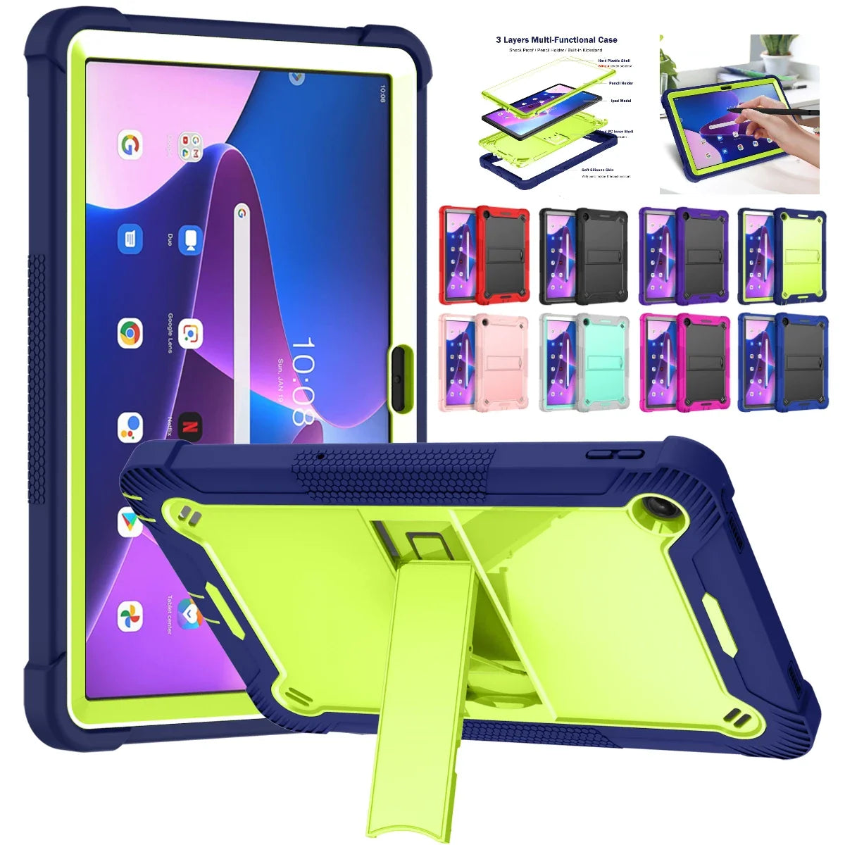 Tough Armor Tablet Protector™ – Heavy-Duty Shockproof Case | Paseso