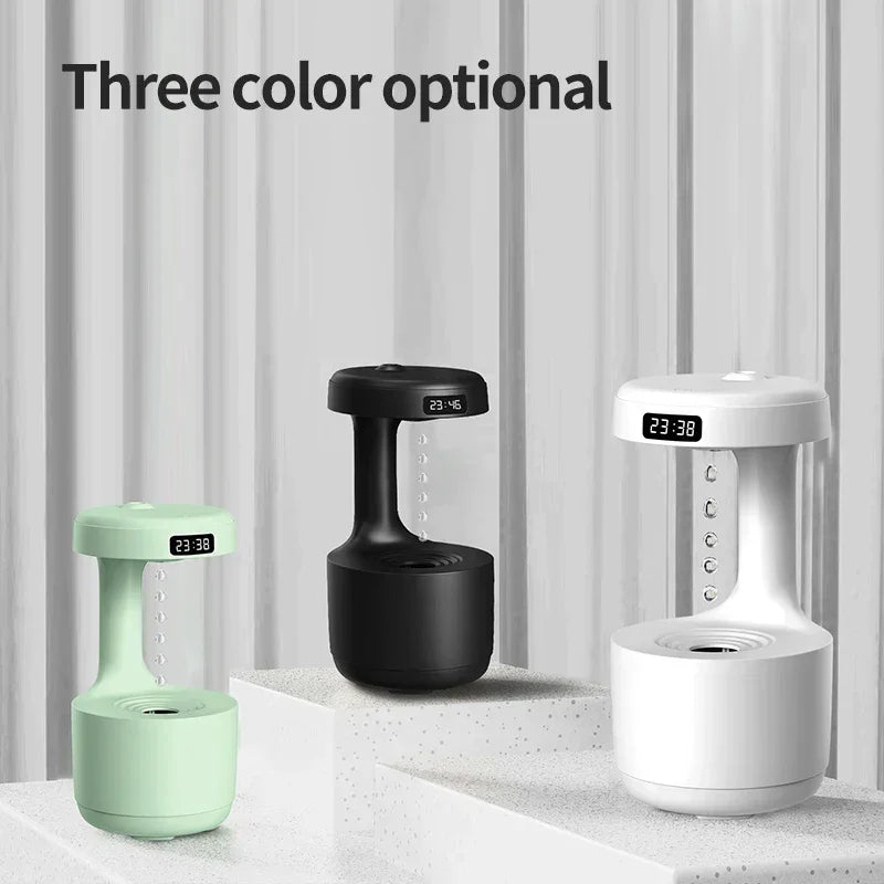 Magic Anti-Gravity Humidifier | LED Air Diffuser & Modern Decor