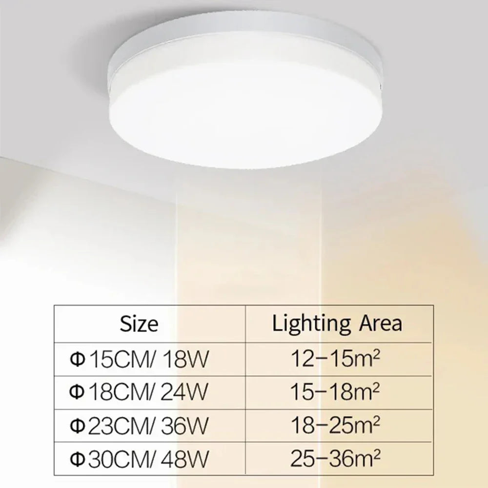 Elegant Glow™ Ceiling Light – Modern LED Smart Ceiling Lamp | Paseso