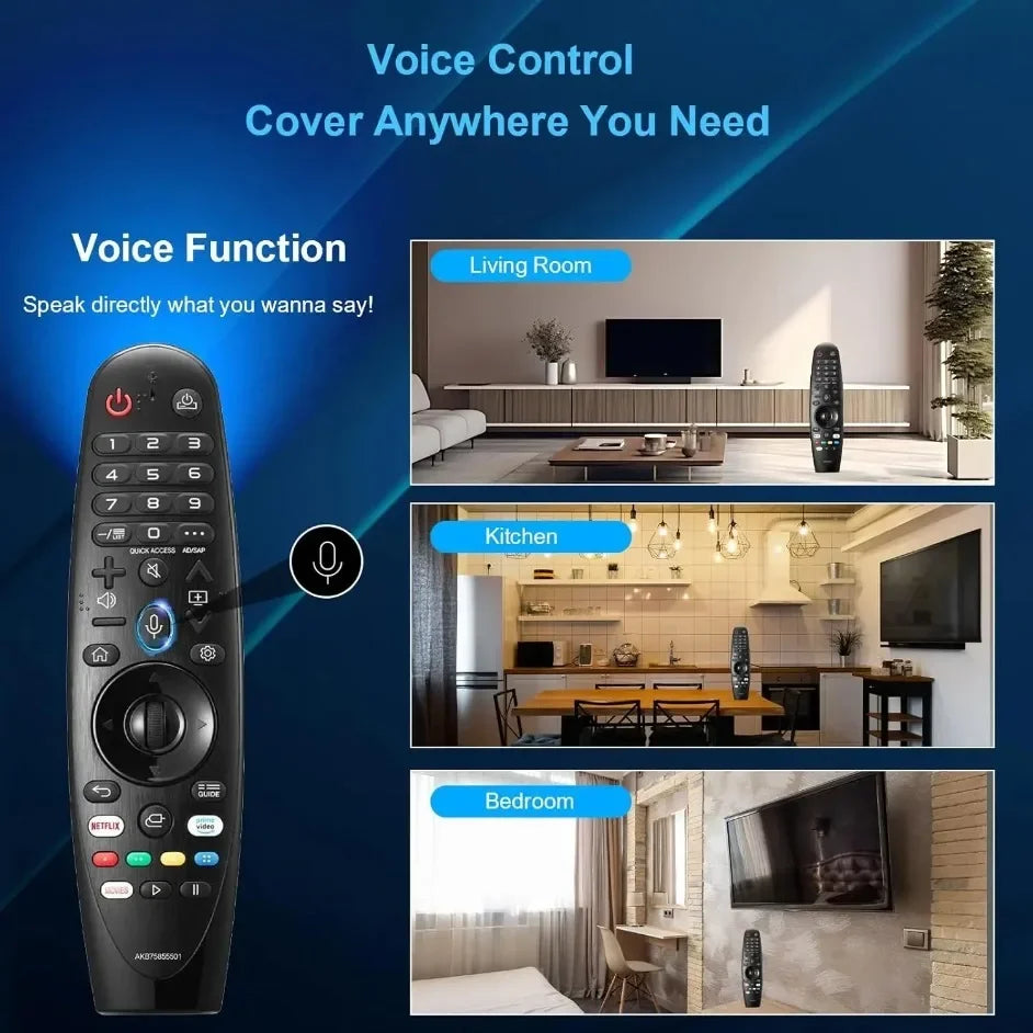 Smart Voice TV Remote™ – Universal Wireless Controller | Paseso