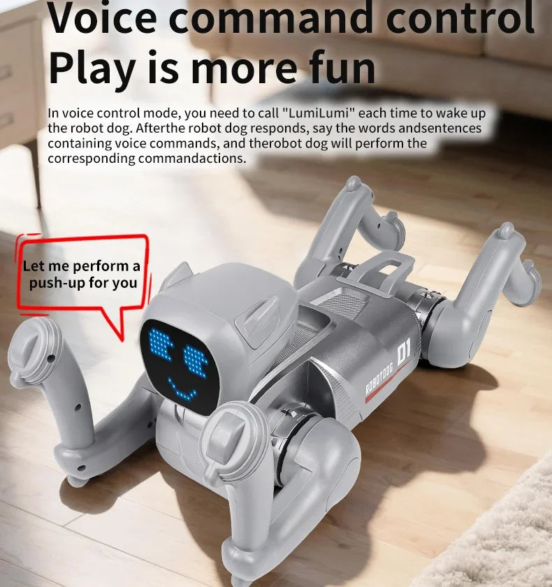 RobotDog Paseso – Interactive AI Pet Toy with Voice & Motion Control | Paseso