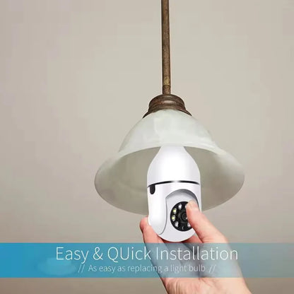Smart Bulb Security Camera™ – 1080p Hidden Light Camera | Paseso